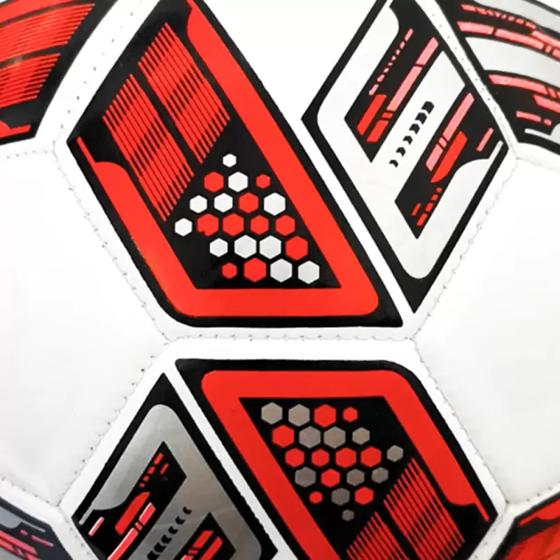 Minge fotbal RCO, pentru recreere, antrenamente si locuri de joaca, marimea 5, PVC, Model Dungi