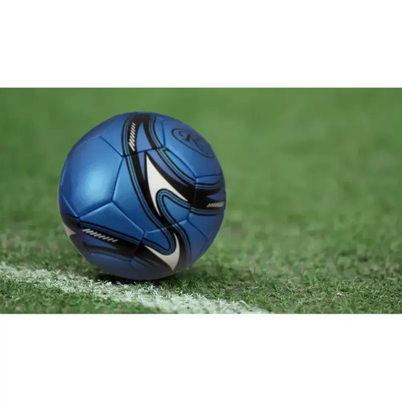 Minge fotbal RCO, pentru recreere, antrenamente si locuri de joaca, marimea 5, PU, Albastru