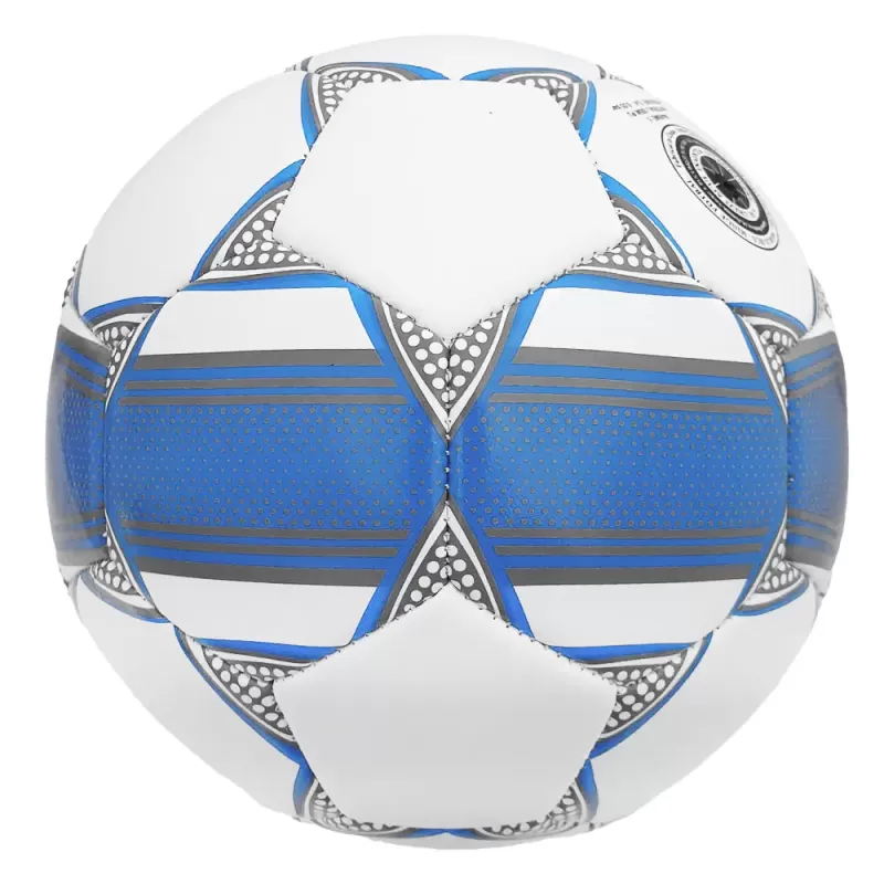 Minge fotbal RCO, pentru recreere, antrenamente si locuri de joaca, marimea 5, SEMI PU, Albastru