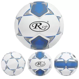 Minge fotbal RCO, pentru recreere, antrenamente si locuri de joaca, marimea 5, SEMI PU, Albastru