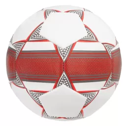 Minge fotbal RCO, pentru recreere, antrenamente si locuri de joaca, marimea 5, SEMI PU, Rosu