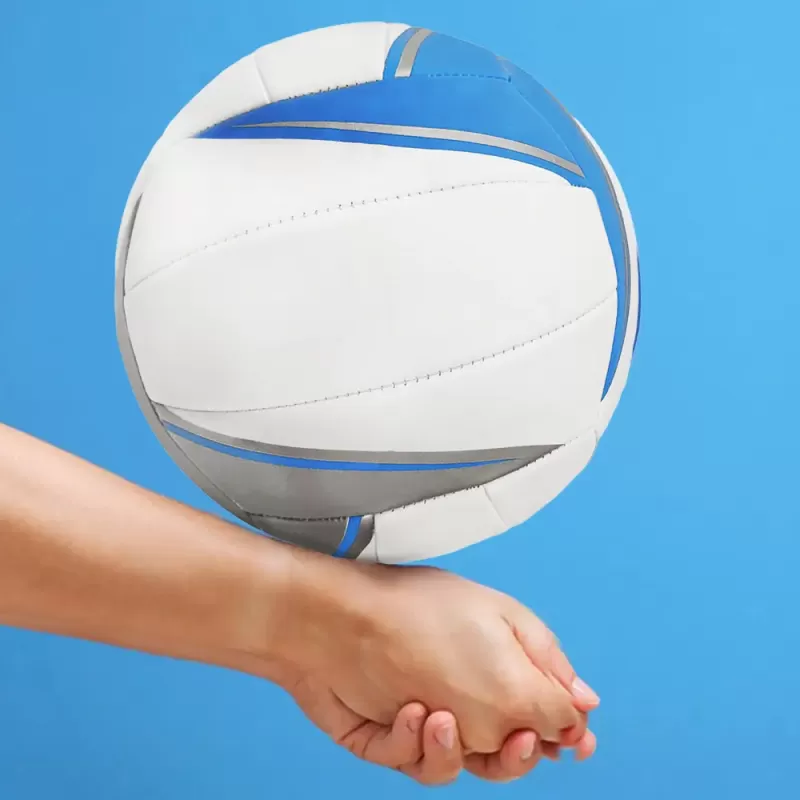 Minge volei RCO, pentru recreere, antrenamente si locuri de joaca, marimea 5, PVC, Albastru