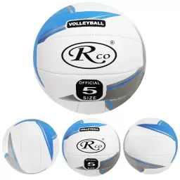 Minge volei RCO, pentru recreere, antrenamente si locuri de joaca, marimea 5, PVC, Albastru