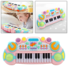 Jucarie interactiva mini pianina RCO cu 24 de taste, luminite multicolore si functie de inregistrare, 35 x 15 cm,+3ani