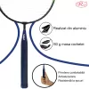 Set palete badminton RCO® pentru copii cu 6 accesorii, 45 cm, Albastru