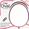 Set palete badminton RCO® pentru copii cu 6 accesorii, 45 cm, Roz