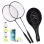 Set Palete Badminton pentru Recreere – 2 Palete, 6 Fluturasi si Husa de Protectie