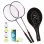 Set Palete Badminton pentru Recreere – 2 Palete, 6 Fluturasi si Husa de Protectie