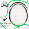 Set Palete Badminton Aluminiu RCO®, 2 bucati culoare Negru/Verde, Husa Cover Total, 3 fluturasi din naylon