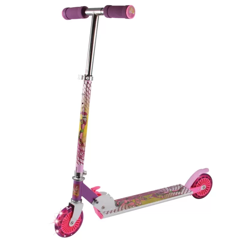 Trotineta RCO cu luminite, Roz