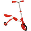 Trotineta/Bicicleta RCO, 2 in 1, Alb cu Rosu