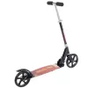 Trotineta din aliaj de metal, pliabila, ghidon reglabil, frana pe disc, ABEC-7, Negru