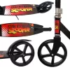 Trotineta din aliaj de metal, pliabila, ghidon reglabil, frana pe disc, ABEC-7, Negru
