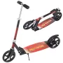 Trotineta din aliaj de metal, pliabila, ghidon reglabil, frana pe disc, ABEC-7, Negru