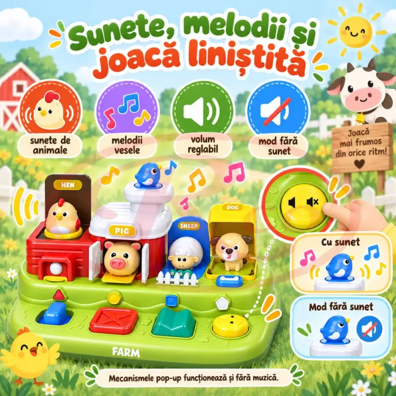 Joc educativ pentru motricitate fina, coordonare si relatia cauza-efect