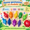 Set cu 10 dinozauri pentru motricitate fina, atentie si coordonare