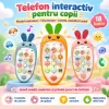 Telefon de jucarie pentru imitatie, explorare si relatia cauza-efect
