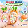 Telefon de jucarie pentru imitatie, explorare si relatia cauza-efect
