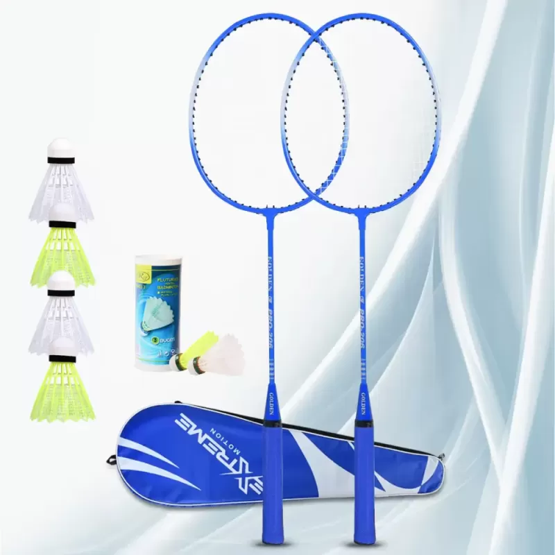 Set Rachete Badminton pentru Recreere – 2 Rachete, 6 Fluturasi si Husa de Protectie