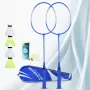 Set Palete Badminton pentru Recreere – 2 Palete, 6 Fluturasi si Husa de Protectie