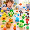 Set de colectie si joaca inspirat din universul Plants vs Zombies 2