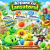 Set de colectie si joaca inspirat din universul Plants vs Zombies 2