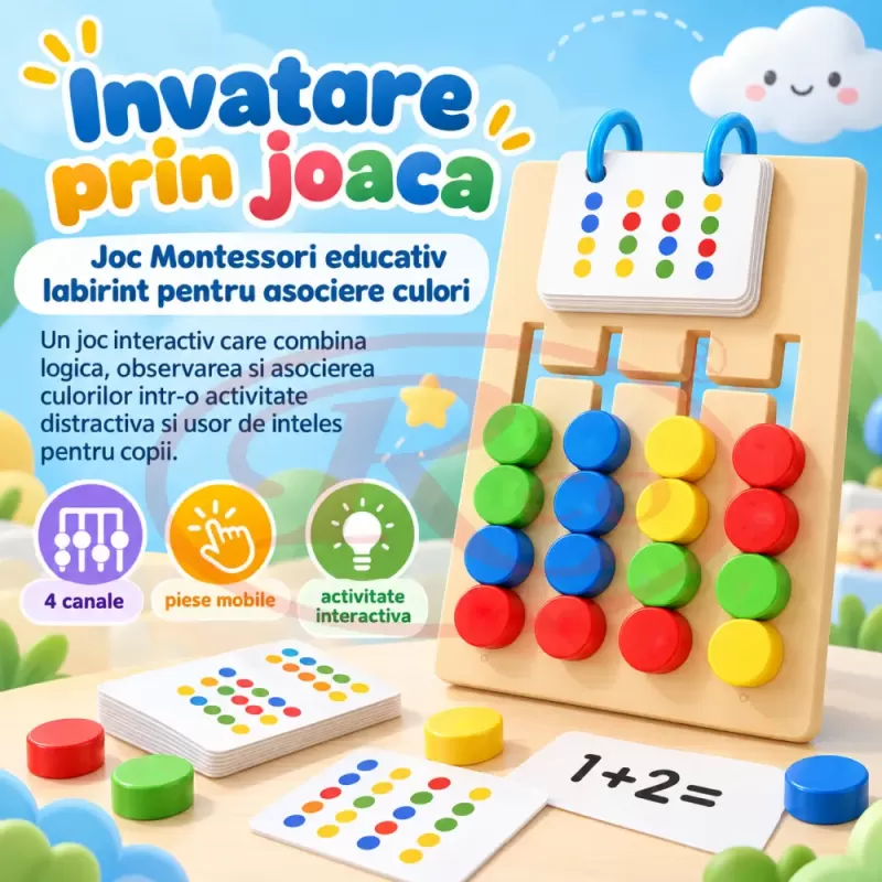 Activitate pentru memorie, atentie, coordonare si gandire spatiala