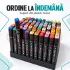 Set multicolor cu gentuta si suport pentru manga, lettering si proiecte creative