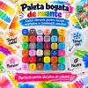 Set multicolor cu gentuta si suport pentru manga, lettering si proiecte creative