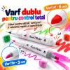 Set multicolor cu gentuta si suport pentru manga, lettering si proiecte creative