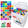 Set multicolor cu gentuta si suport pentru manga, lettering si proiecte creative