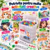 Set multicolor cu gentuta si suport pentru manga, lettering si proiecte creative