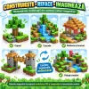 Set STEM magnetic pentru logica, orientare spatiala si imaginatie