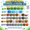 Set STEM magnetic pentru logica, orientare spatiala si imaginatie