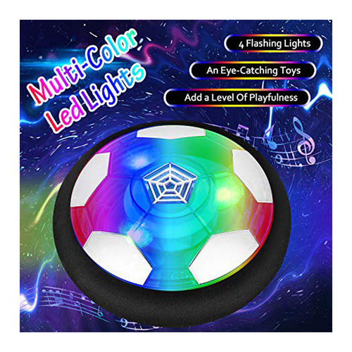 Set de joaca mini, 2 porti de fotbal cu minge rotativa Hover Ball, pompa de umflat, minge de fotbal din cauciuc