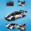 Jucarie educativa si interactiva STEM, set de constructie Masina de Curse cu 457 piese, telecomanda si control prin telefon, +6