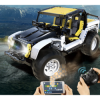 Jucarie educativa si interactiva STEM, set de constructie Masina Jeep cu 542 piese, telecomanda si control prin telefon, +6