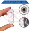 Roti inline cu LED fara baterii, fabricate din PU, compatibile cu axe de 6 mm si 8 mm