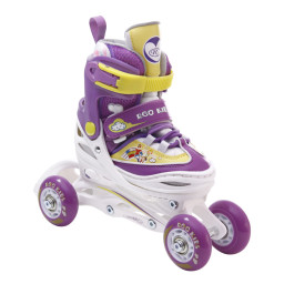 Role reglabile RCO cu pozitionarea multipla a rotilor, marime 34-37, Mov