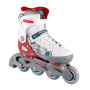Role reglabile RCO SS5005L, marime 40-43, ABEC-7, roti PU 72 mm, rosu, 100 kg