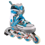Role reglabile RCO SS5006L, marime 40-43, ABEC-7, roti PU 72 mm, albastru, 100 kg