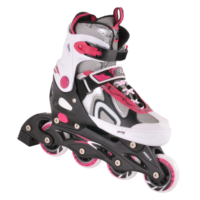 Role reglabile RCO, marimea 40-43, Fucsia