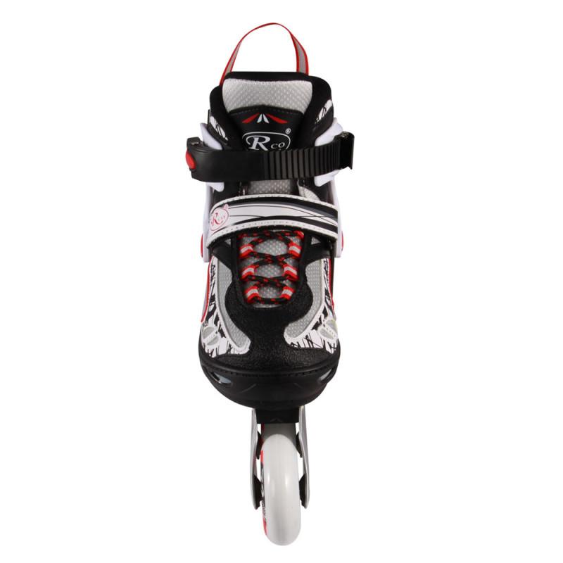 Role reglabile RCO, marimea 35-38, Rosu