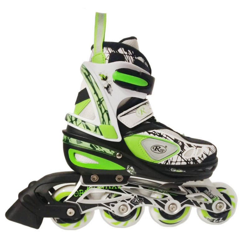 Role reglabile RCO, marimea 39-42, Verde