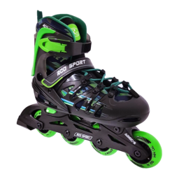 Role reglabile RCO, marime 36-39, Verde