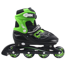 Role reglabile RCO, marime 38-41, Verde