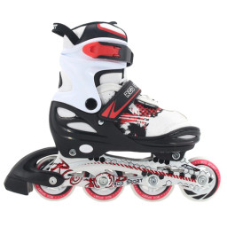 Role reglabile RCO, marime 34-37 ,Rosu