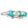 Circuit tren electric City cu accesorii, 92 piese, DIY, +3 ani