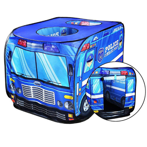 Cort de joaca pentru copii, POLICE BUS