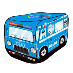 Cort de joaca pentru copii, POLICE BUS